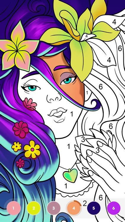 Drawing for adults and kids. Paint by Number: Coloring Game by Fun Games For Free