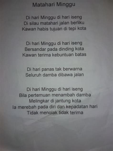 Puisi Tentang Matahari Terbenam 4 Bait