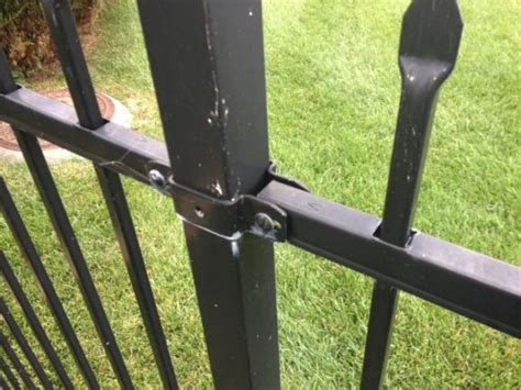 The gate may not be included in the kit you choose because there are many gate options, and many are adaptable. Please identify this metal fence - DoItYourself.com ...