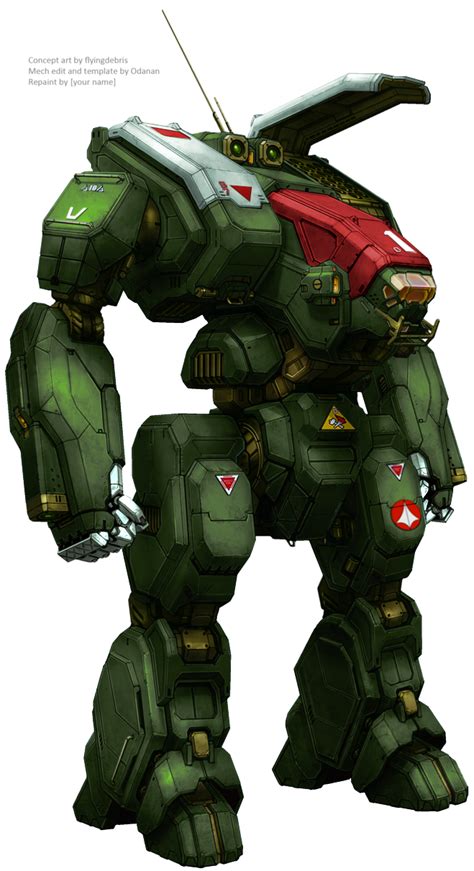 MWO Archer repainted as Destroid Spartan | Robotech ...
