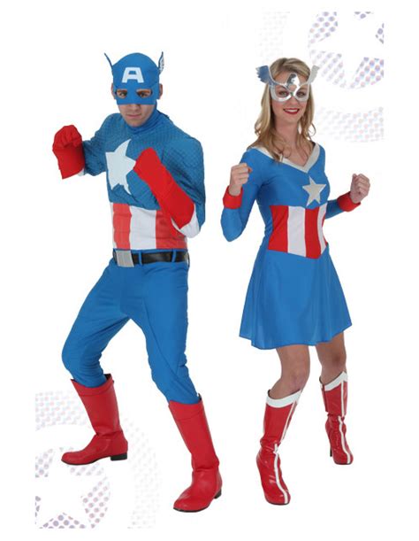 Captain America Costumes Adult Kids Woman Captain America Costumes