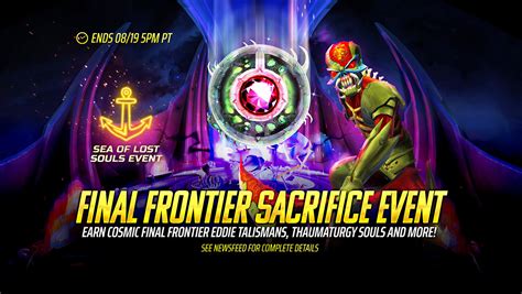 Sacrifice For Cosmic Final Frontier Talismans And More Iron Maiden