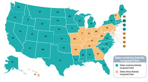 Tribal Geography In Relation To State Boundaries Cdc