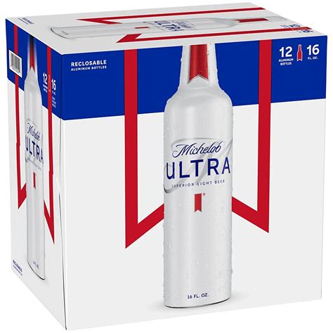 Michelob Ultra 16 Oz Aluminum Bottles Shop Beer And Wine At H E B
