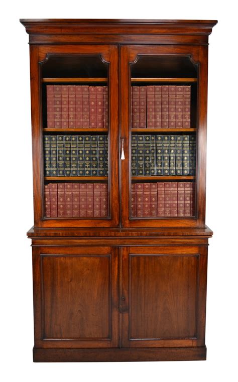 Victorian Mahogany Library Bookcase Circa 1850 567441