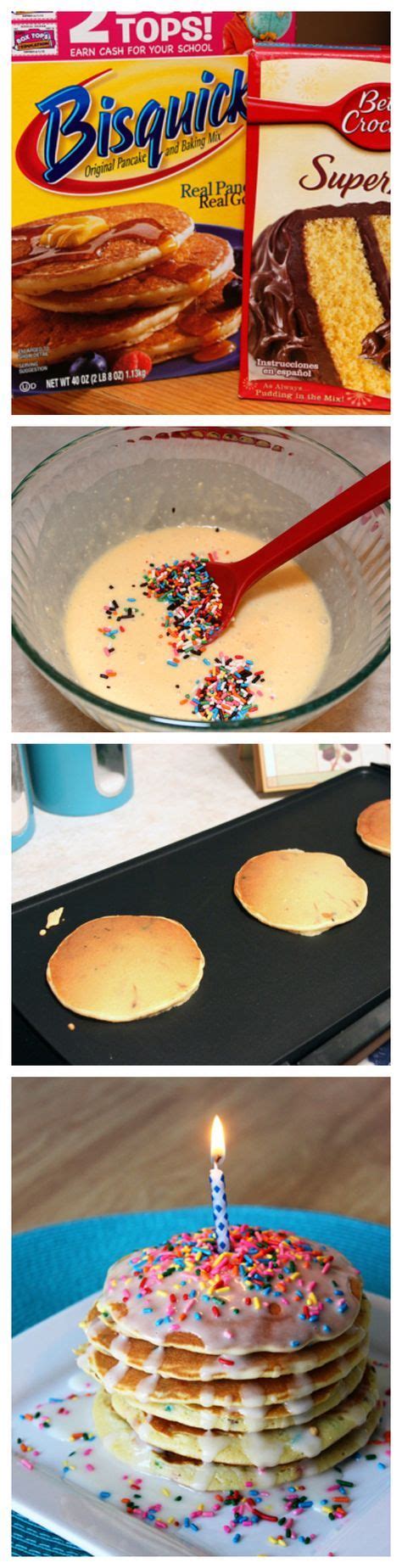 Make Birthday Mornings Special With Cake Batter Pancakes Birthday