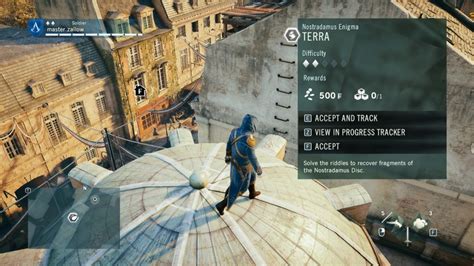 Assassin S Creed Unity Terra Nostradamus Enigma Guide