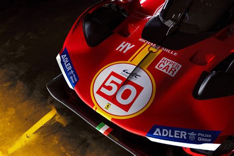 Ferrari Presenta Su Nuevo 499p Le Mans Hypercar Para El Wec 2023