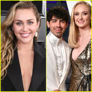 Miley Cyrus Sends Huge Hannah Montana Flower Arrangement To Joe Jonas Sophie Turner