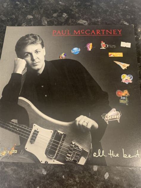 Paul Mccartney All The Best Uk 1987 2lp Parlophone Records Vinyl For
