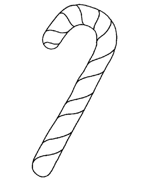 Christmas Candy Cane Coloring Coloring Pages