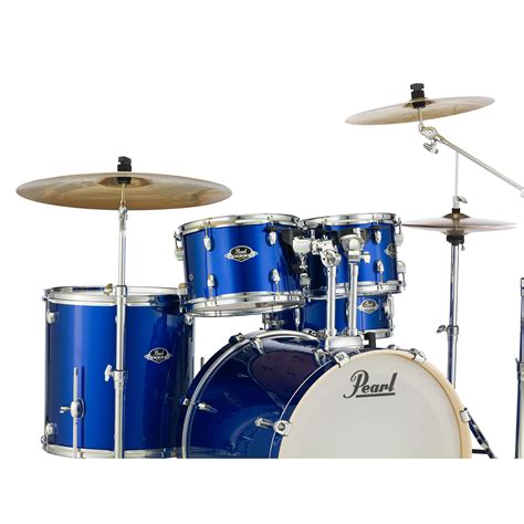 Pearl Export 20 High Voltage Blue Complete Drumset Drum Kit