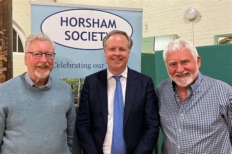 Councillor Attends Horsham Society Agm Horsham District Council