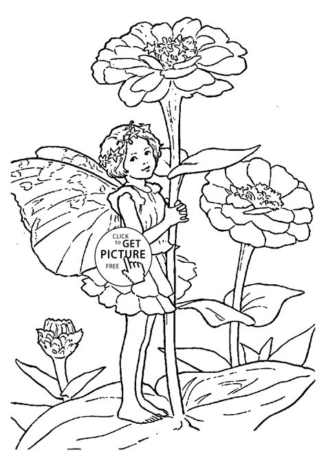 Zinnia coloring, Download Zinnia coloring for free 2019