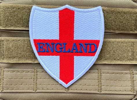 Discount Shop Union Jack England Uk Flag Tactical Embroidery Hook Loop