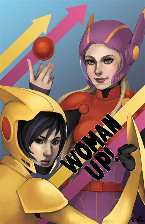 gogo tomago and honey lemon big hero 6 fan art 38560597 fanpop