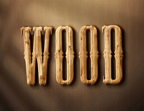 Free Wooden Text Effect Layer Style Psd At Freepsdcc