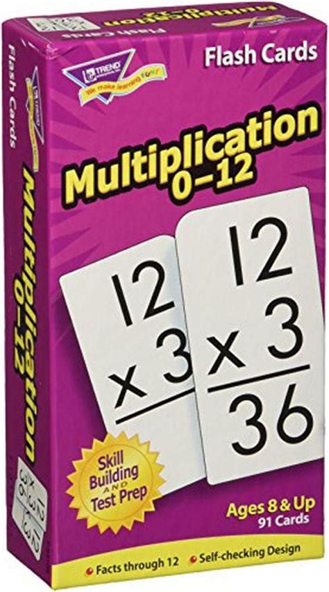 سعر ومواصفات Skill Drill Flash Cards 3 X 6 Multiplication من Souq فى