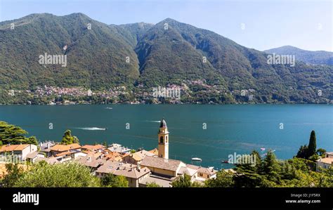 Laglio Lake Como Lombardy Italy Stock Photo Alamy
