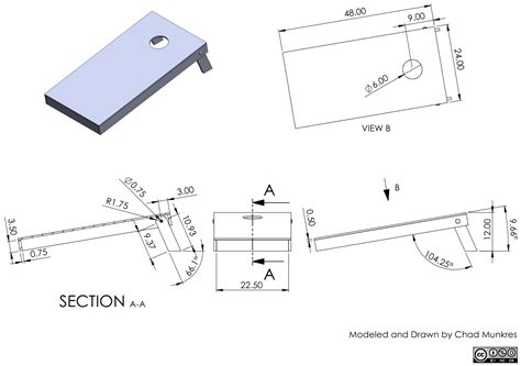 Go big or go home.right? The Chad Experience: Nesting Cornhole 3D Model and Drawing ...