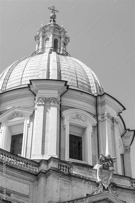 Rome Italy On August 25 2015 Sant Agnese In Agone Ital S Agnese