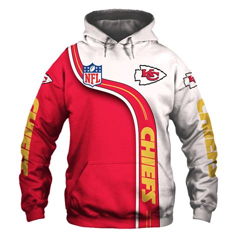 Find great deals on kansas city chiefs gear at kohl's today! Kansas City Chiefs Zip Hoodie 3D cute Sweatshirt Pullover ...