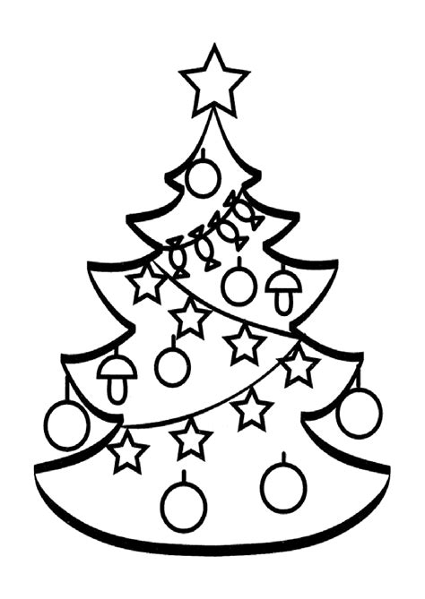 March 14, 2021 september 29, 2020 by coloring. Christmas Tree Coloring Pages for childrens printable for free