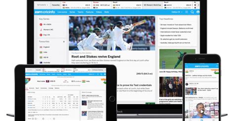 Espncricinfo Raises The Game With Relaunched Website And App Espn
