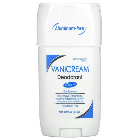Vanicream Deodorant For Sensitive Skin Aluminum Free Fragrance Free