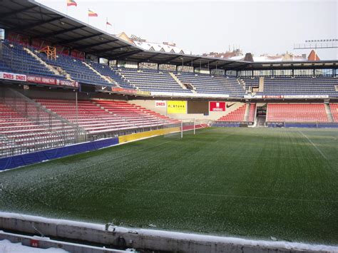 Auch historische spielstätten können ausgewählt werden. AC Sparta Praha v Generali arena - utkání s CSKA Moskva ...