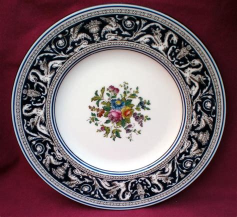 From our iconic jasper material, to our world famous silky white fine bone china, all of our pieces have a wealth of historic manufacturing techniques and centuries of pattern inspirations behind them, creating timeless. Vintage Wedgwood Plate Florentine Cobalt Floral Center - C ...