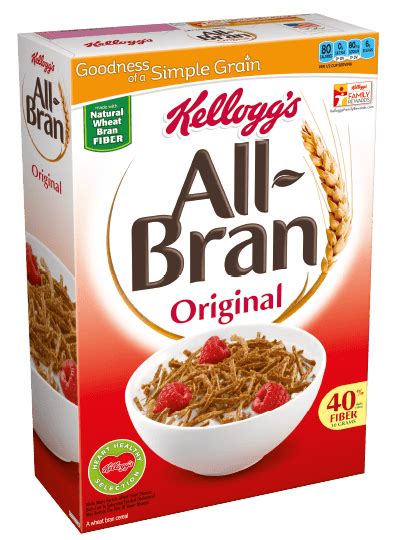 Kellogg's® All-Bran® Original cereal | Bran cereal, Cereal ...