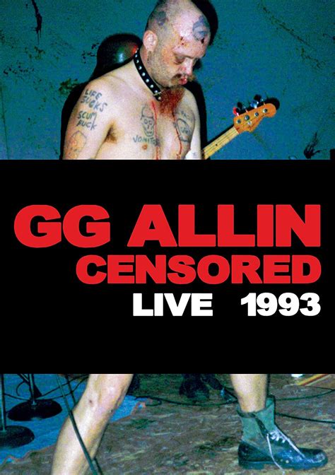Vestuario Y Calzado Gg Allin And The Murder Junkies Terror In America Live 1993 Eleven