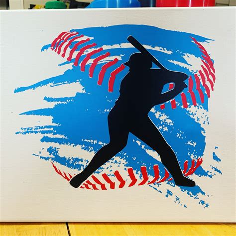 Abstract Baseball Art