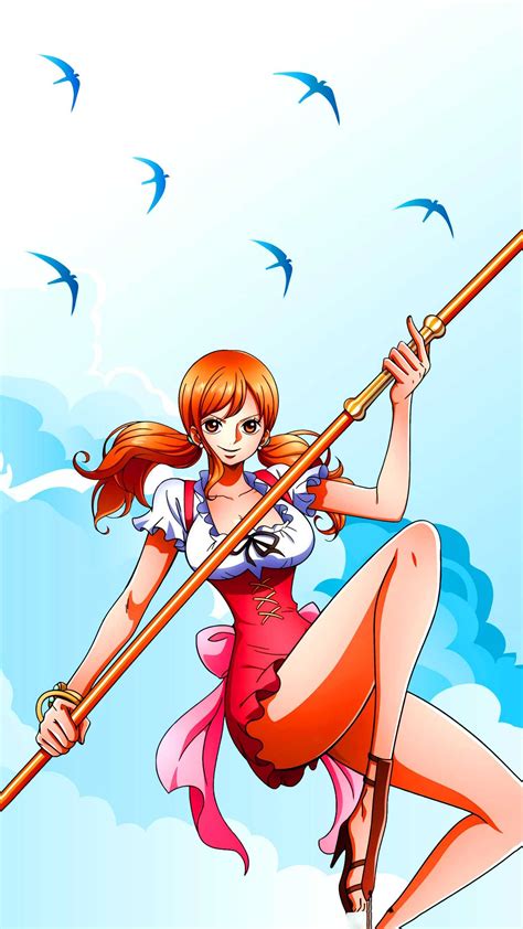 Nami One Piece Wallpaper In 2021 One Piece Tattoos One Piece Nami One Piece Wallpaper Iphone
