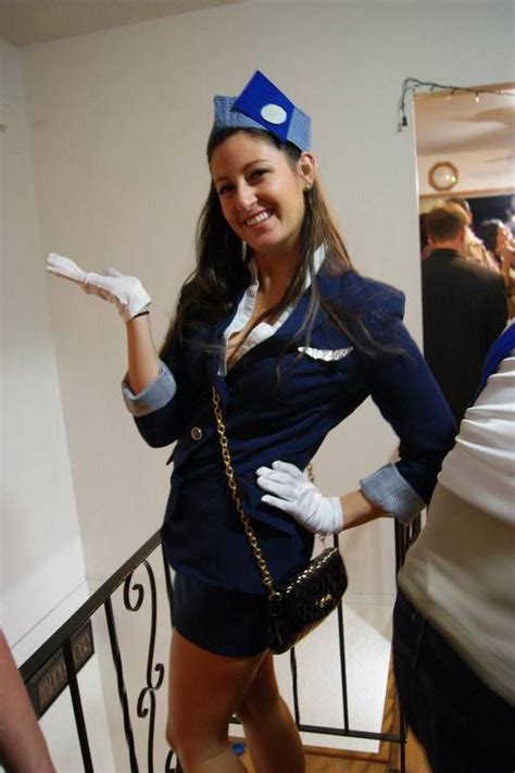 Halloween Diy Pan Am Air Stewardess Costume Stewardess
