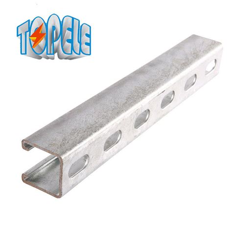 Hdg 41x41mm Slotted Stainless Steel Unistrut Channel