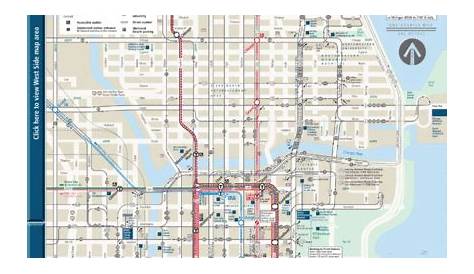 Chicago Map Downtown Loop