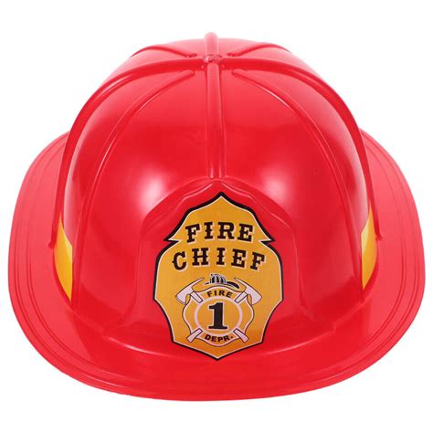 Cosplay Adult Plastic Fireman Hat Fireman Hat Adult Fireman Costume