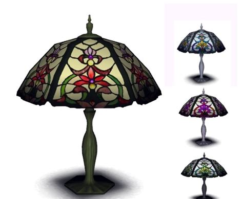 My Sims 3 Blog Flower Tiffany Lamp By Samelo22