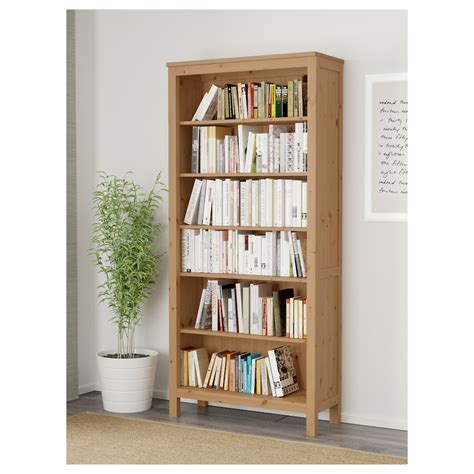 Hemnes Bibliothèque Brun Clair 90x197 Cm Ikea