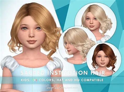 Sims 4 Medium Hairstyles Sims 4 Hairs Cc Downloads