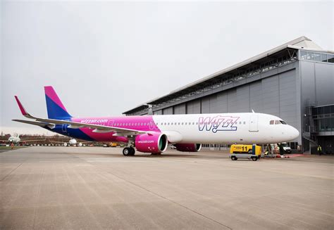 Wizz Air Receives Its First Airbus A321neo International Flight Network