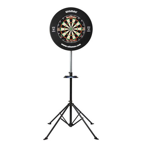 Ein dartständer macht es dir einfach, deine dartscheibe in der richtigen höhe aufzuhängen. Winmau mobiler Dartständer Dartständer online - Kickerkult