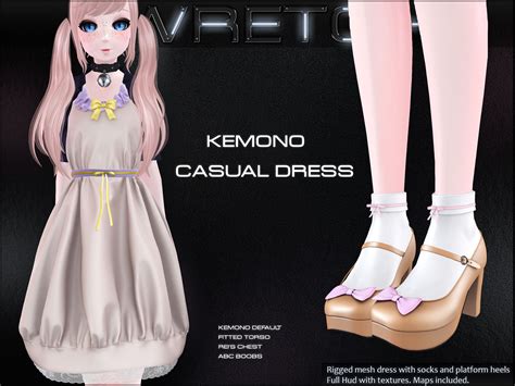 New Kemono Casual Dress Wretch