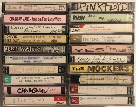 Bootlegs Cassette Tapes