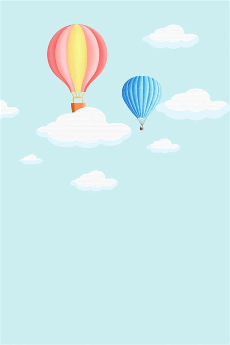 Xmh shop papel tapiz 3d globo aerostático de dibujos animado. Globo Aerostático Dibujos Animados Fondo De Dibujos ...
