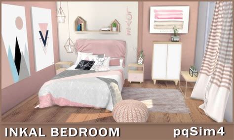 Pqsim4 Inkal Bedroom Sims 4 Custom Content Moveis Quarto Bebe