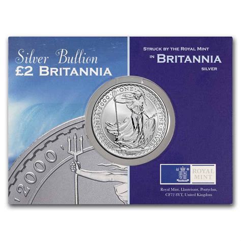 Buy 2000 Great Britain 1 Oz Silver Britannia Bu In Assay Apmex