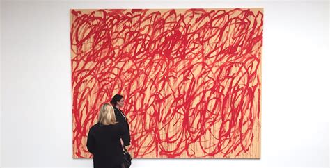 Cy Twombly American Calligraphic Abstract Painter Dies In Rome